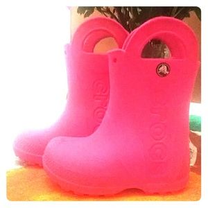 Crocs Kids "Handle It" Rain boots